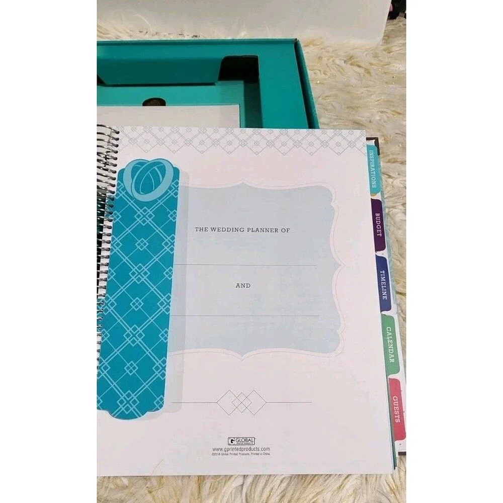 Wedding Planner Journal With Stickers